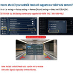 Audio Wheels Fish Eye Full HD Wide-Angle car Reverse View Rear Parking Camera Assist for only Car Android Stereo