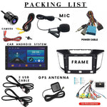 Audio Wheels Wireless CarPlay & Stereo Auto 9inch 1280P Car Android Display with Gorilla Glass  Android 13  TS-9 Processor  2GB & 32GB +Frame+HD Camera Included (Hyundai Creta 2015)