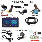 Audio Wheels Wireless CarPlay & Stereo Auto 9inch 1280P Car Android Display with Gorilla Glass  Android 13  TS-9 Processor  2GB & 32GB +Frame+HD Camera Included (Hyundai Vrena 2021+)