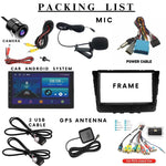 Audio Wheels Wireless CarPlay & Stereo Auto 9inch 1280P Car Android Display with Gorilla Glass  Android 13  TS-9 Processor  2GB & 32GB+Frame+HD Camera Included (Hyundai Creta 2020+)