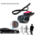 Audio Wheels Full HD 1920x1080p DVR Dashcam with 170° Wide Angle, Automatic Cyclic Recording, 32GB Memory Support, Android Stereo Compatibility, and App Control for High Definition Video Quality.