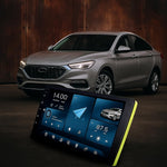 Audio Wheels Wireless CarPlay & Multimedia Auto 9-Inch 1280P Car Android Display with Gorilla Glass | Android 13 | TS-9 Processor | 2GB RAM & 32GB ROM for Seamless Connectivity