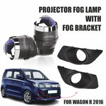 Car projector fog lamp with bracket for Wagon R 2016