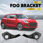 Red car with fog bracket for Swift 2018