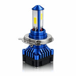 Audio Wheels 40W LED Headlight for Bike - 2000LM | 6000K White | Universal Fit | IP68 Weatherproof | Halogen Bulbs Replacement Motorcycle Headlight | 1-Year Warranty