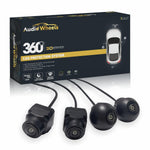 Audio Wheels Universal 360 Degree 3D Bird View Car Camera System 1080P Full HD Night Vision